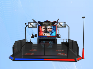 Vr Park Amusement Gatling Realidad Virtual pistola de tiro Simulador de entrenamiento máquina de juegos reales - Product Image 2