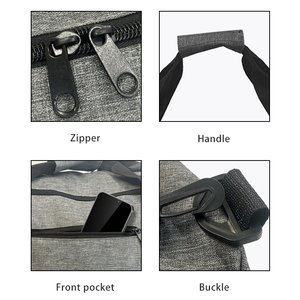 Bolsa de Viaje Deportiva Plegable para Hombre y Mujer con Compartimento para Zapatos, Bolsa de Viaje Impermeable y Resistente a Desgarros - Product Image 3