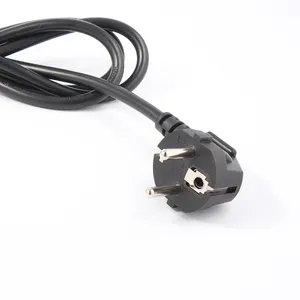 Cable de alimentación para ordenador portátil, adaptador de corriente para Dell, Notebook, PC, Monitor, impresora, TV, 0,5 m, 6 pies, 2m, 3m, enchufe europeo IEC C5