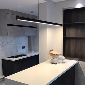 Lámpara Colgante Moderna Minimalista de Espectro Completo, Diseño de Línea Única para Comedor/Barra, Luz Amigable para la Vista, Color 3000K - Product Image 1