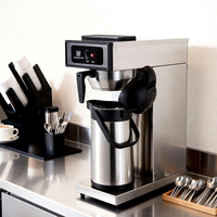 Careforcafe Machine à café à filtre commerciale automatique pour boissons de restaurant 2,5 L pour les entreprises