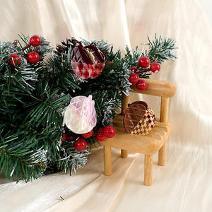 Pinza de Pelo Mini de Acetato Acrílico con Diseño Creativo de 4.3cm, Adorno de Bellota Marrón, Color Personalizado, Unisex, a la Moda - Product Image 2