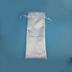 Recyclable Biodegrada Customized Satin <b>Hair</b> Bag - Product Image 4