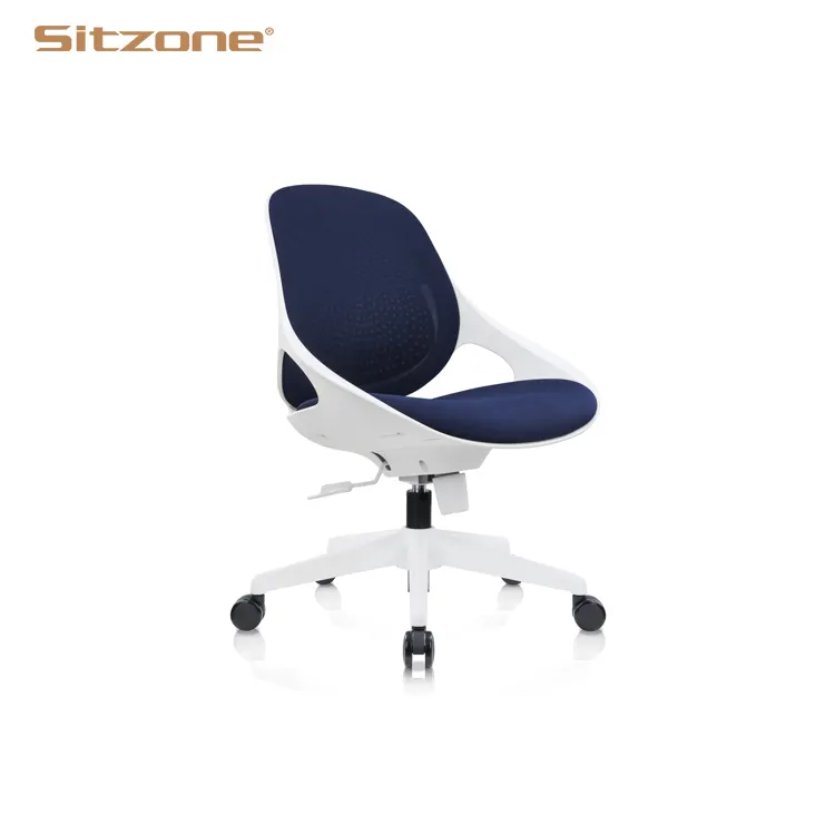 Sitzone Estofos Guest Chair Cadeira Giratória Baixa Costas Computador Giratório Office Desk Staff Estudante Cadeira Tarefa