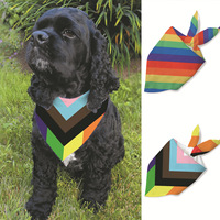 LGBT Progress Pride Flag Pet Bandana