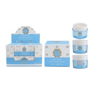 Crème hydratante au lait Kiss Beauty, protéines <span class=keywords><strong>de</strong></span> lait, miel, huile, acide hyaluronique, beurre <span class=keywords><strong>de</strong></span> karité, adoucit, lisse, hydrate, crème pour le visage - Product Image 1