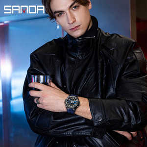 Oem sanda 3385 שעון אלקטרוני גברים ספורט חיצוני רב תכליתי עמיד למים שעון מעורר אלקטרוני גברים - Product Image 5