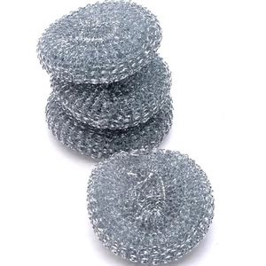 Éponge métallique en fil d'acier inoxydable pour le nettoyage intensif des cuisines et des casseroles, personnalisable, vente en gros, direct usine - Product Image 1