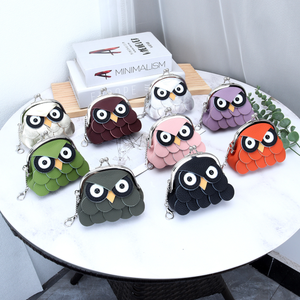 Unique Design Genuine Leather Coin <b>Purse</b> New High Quality Cowhide Women's Wallet Delicate Cute Mini Storage Bags - Product Image 1