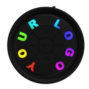 Meander RGB Design Kunststoff CE FCC ROSH TELEC IP67 Wasserdichter F012C Tragbarer Schlafzimmer-Dusch-Lautsprecher für 5.5 Sprachsteuerung - Product Image 3
