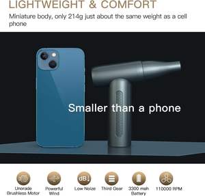 נייד אלקטרוני חדש מנוע אבק אבק נייד שואב אבק לפוצץ עבור כלי ניקוי המחשב - Product Image 6