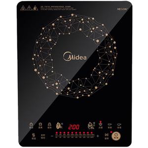 เตาแม่เหล็กไฟฟ้า Midea 2100W หัวเดียว หน้าจอสัมผัส เตาไฟฟ้าอัจฉริยะ สำหรับใช้ในครอบครัว พร้อมฟังก์ชั่นตั้งเวลา - Product Image 1