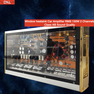 Amplificateur stéréo de <span class=keywords><strong>voiture</strong></span> de qualité sonore 2 CH RMS <span class=keywords><strong>200W</strong></span> HPF LPF Peak 4000W Amplificateur de <span class=keywords><strong>voiture</strong></span> de classe D Classe AB - Product Image 4