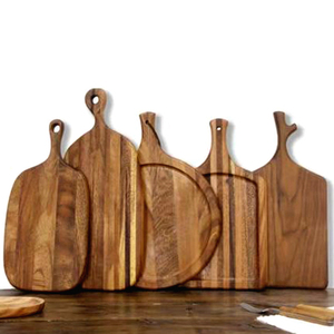 Vente en gros <span class=keywords><strong>planche</strong></span> à découper personnalisée en bambou, <span class=keywords><strong>bois</strong></span> d'acacia, noyer noir, gros blocs à découper écologiques personnalisés - Product Image 4