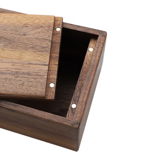 Tùy Chỉnh Sáng Tạo Khác Biệt Kích Thước Và Hình Chất Lượng Cao Khăn Ăn Organizer Container Gỗ Mô Lưu Trữ Hộp - Product Image 4