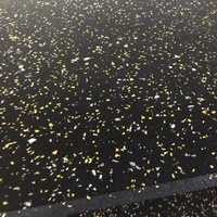 Revêtement de sol en caoutchouc EPDM emboîtable durable de 15 mm pour gymnases, aires de jeux extérieures, parcs, design antidérapant, prix compétitif