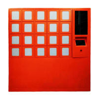 Casillero Inteligente para Entrega de Comida Caliente, Gabinete de Recogida de Comidas con Sistema de Control de Temperatura para Restaurantes y Servicios de Entrega