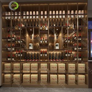 Présentoir personnalisé pour cigare casier à vin affichage <span class=keywords><strong>de</strong></span> fleurs verre à vin boisson tasse présentoir fumée boutique vitrine - Product Image 5