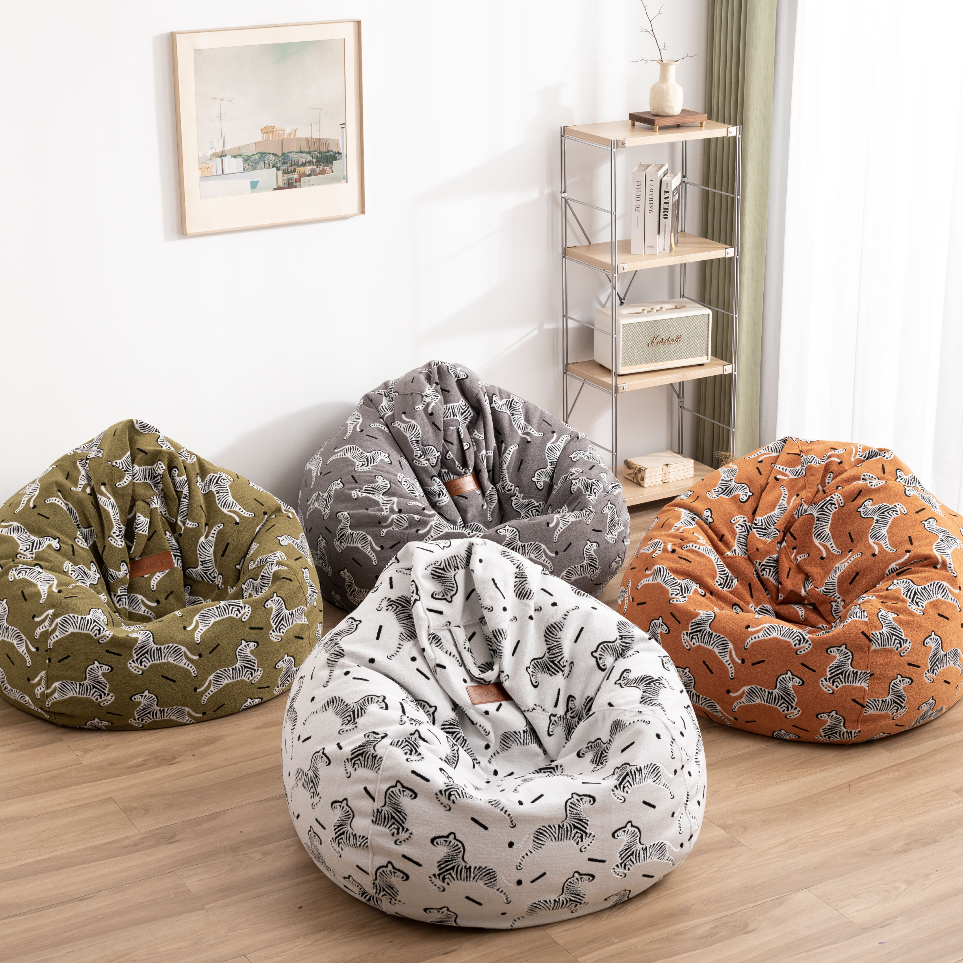Comfortable and Stylish giant bean bag chair pattern for Modern Living  Spaces, image size:3333x3333