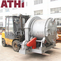Moteur de machine de sablage à bande rotative ATHI pour un détartrage efficace et l'élimination de la rouille sur des lots de petites/moyennes pièces, longue durée de vie