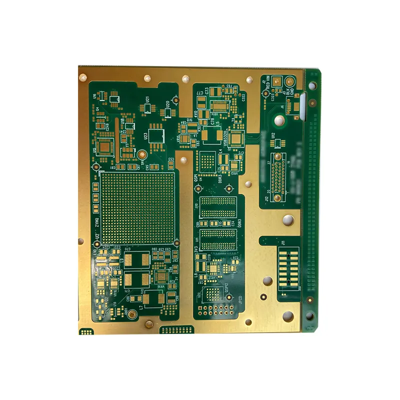 라즈베리 파이 골드 침수 pcb 블라인드 묻힌 구멍 HDI 녹색 솔더 잉크 pcb