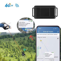 Traqueur GPS Portable 4G pour animal mouton bétail chien 3000mAh batterie localisateur GPS aimant étanche moniteur vocal application Web gratuite