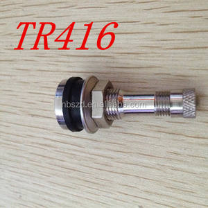 Автомобильный зажим для бескамерных шин, никелированные клапаны TR416 для легковых и легких грузовых автомобилей, клапаны TR416 - Product Image 3