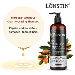 Private Label Hair Care Organic Moroccan Argan Oil Shampoo for Color-treated Hair - Product Image 1