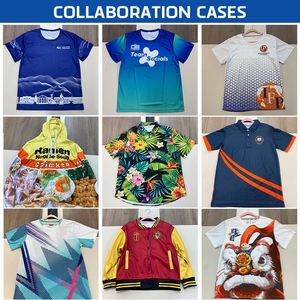 Polo de golf grande taille personnalisé avec impression intégrale, respirant, en polyester et élasthanne, haute qualité, coupe courte ou longue, idéal pour l'été - Product Image 3