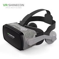 Gafas 3D VR Polarizadas Inteligentes G07E Personalizadas con Auriculares, Pantalla Virtual de Más de 80 Pulgadas, Compatibles con Teléfonos IOS/Android - Virtual