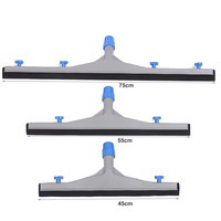 Balai-essuie-glace de 18 pouces avec bande en mousse EVA remplaçable pour sols, garages, patios, terrasses, carrelages et douches
