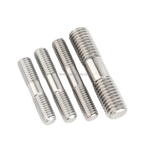 Goujons à double extrémité en acier inoxydable 304, norme DIN939, pour le montage et l'<span class=keywords><strong>assemblage</strong></span> des composants de brides de conduites industrielles - Product Image 2