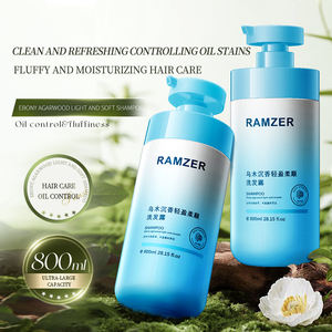 RAMZER Etiqueta Privada ébano Agarwood champú nutritivo limpieza profunda <span class=keywords><strong>caspa</strong></span> rica en espuma Perfume Champú Acondicionador para el cabello - Product Image 2