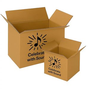 Chất lượng cao sinh thái thân thiện có thể tái chế lớn mạnh mẽ các tông sóng Thùng thư di chuyển giao hàng vận chuyển hộp - Product Image 1