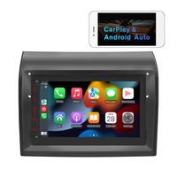 Système de navigation GPS avec écran tactile de 7 pouces, Bluetooth, WiFi, autoradio GPS Android 2 Din pour FIAT Ducato, radios pour voitures