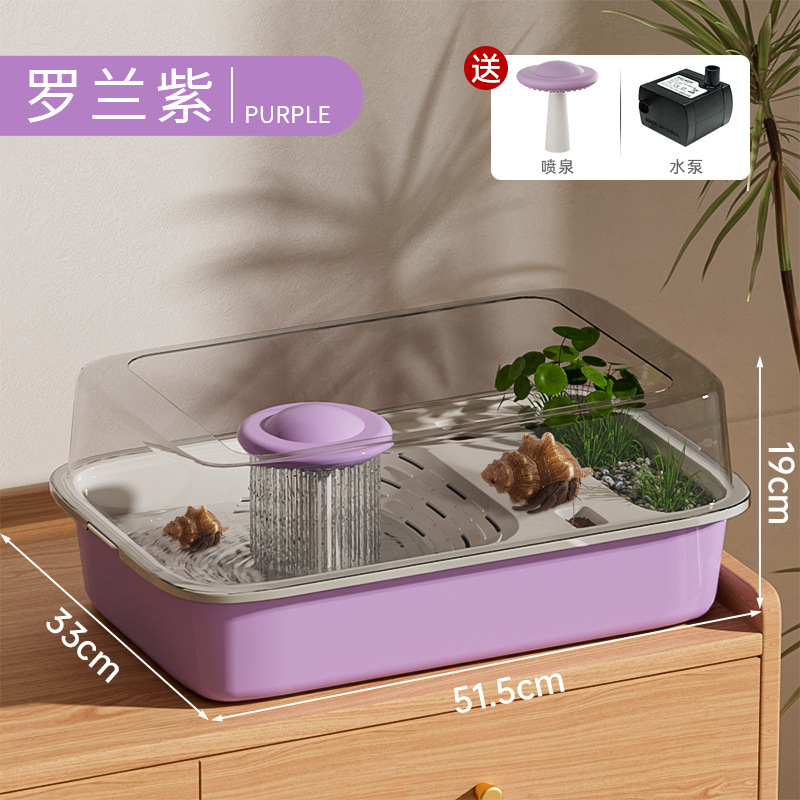 Roland Purple [Pet Hermit Crab] est livré avec une pompe de fontaine gratuite