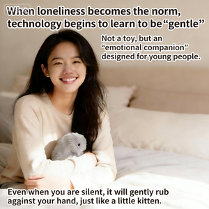 Robot Interattivo Intelligente Mirumi Style per lo Sviluppo Emotivo, Peluche per Animali Domestici, Esposizione CES, San Valentino - Product Image 3