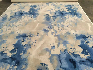 Alfombra de Oficina Personalizada de Poliéster Tejida a Máquina de Pelo Cortado de Pared a Pared para Pisos Comerciales y Hoteles - Product Image 1