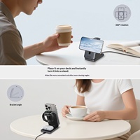 Pengisi Daya Nirkabel Lipat Magnetik 3-in-1 Terlaris dengan Bahan ABS+PC Daya Keluaran 15W untuk Ponsel, Jam Tangan, dan Earphone
