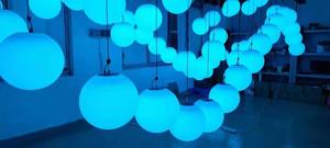Boule lumineuse cinétique à LED avec matrice couleur et contrôle DMX pour scène, boîte de nuit, hôtel, restaurant - Product Image 5
