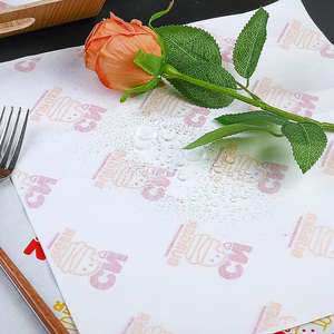 Hamburgers Packaging <b>Paper</b> Food Oil-proof <b>Paper</b> Disposable Chicken Roll <b>Paper</b> Commercial Sandwich Packaging Customization - Product Image 3