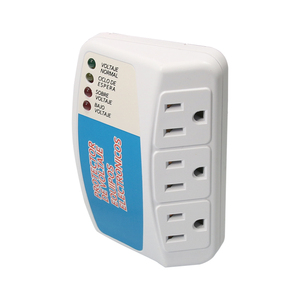 <span class=keywords><strong>Protector</strong></span> <span class=keywords><strong>de</strong></span> Voltaje 15A 120V 175J, <span class=keywords><strong>Protector</strong></span> <span class=keywords><strong>de</strong></span> Sobretensión Ajustable contra Sobrevoltaje/Bajo Voltaje, Enchufe Estadounidense - Product Image 1