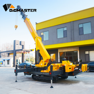 รถเครนตีนตะขาบดีเซล DigMaster 8 ตัน รับน้ำหนักได้ 8.7 ตัน รถเครนขนาดเล็กแบบใหม่ ยกสูงได้ 21 เมตร บำรุงรักษาง่าย - Product Image 2