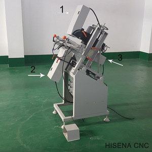 <span class=keywords><strong>UPVC</strong></span> cửa ra vào và cửa sổ thoát nước lỗ xử lý ba trục nước Khe Máy phay - Product Image 2