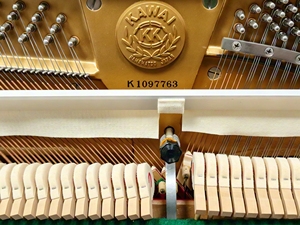 Piano Vertical BL51 de 88 Teclas con Teclado de Madera Sólida Contrapesada, Piano Acústico Clásico Negro para Tocar - Product Image 5