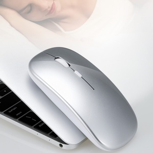 Hot Sale High Quality Wireless 2.4G Bluetooth Thin Wireless Charging Mouse <b>LED</b> <b>Light</b> <b>Game</b> Computer Wireless Dual Mode Mouse - Product Image 6