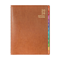 Planificateur d'agenda quotidien personnalisé, impression de livre, journal d'objectifs d'auto-efficacité, agenda de style spirale