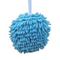 Esun Essuie-mains en boule de chenille super moelleux à séchage rapide et à haute absorption pour la maison et la salle de bain.