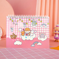 Lerp & Printed Sticker Book für wieder verwendbare Aufkleber Smart Notebook