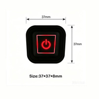 Interrupteur de chauffage alimenté par USB pour vêtements chauffants, veste, gants, 3 vitesses avec NTC, Bluetooth en option